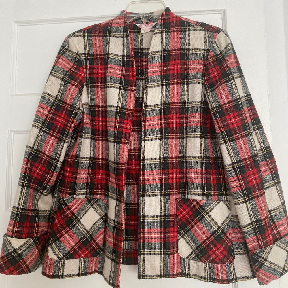 D.S. Ross Vintage Plaid Jacket